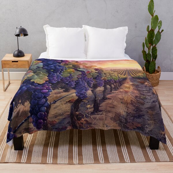 Item preview, Wine Grape Vineyard  designed and sold by Myra365Art.