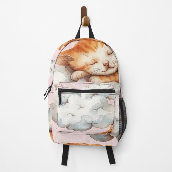 Item preview, Sleeping Animals on Clouds - Cat designed and sold by GiraffeCreative.