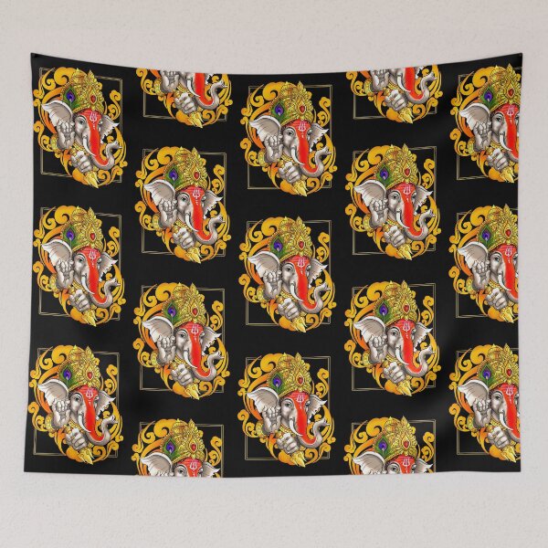 Item preview, Ekadanta - Ganapati Bappa Moriya - Ganesh Illustration designed and sold by Roysdisturbia.