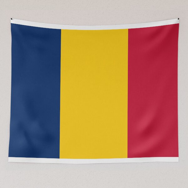 Item preview, Flag of Romania designed and sold by TinaJostDesigns.