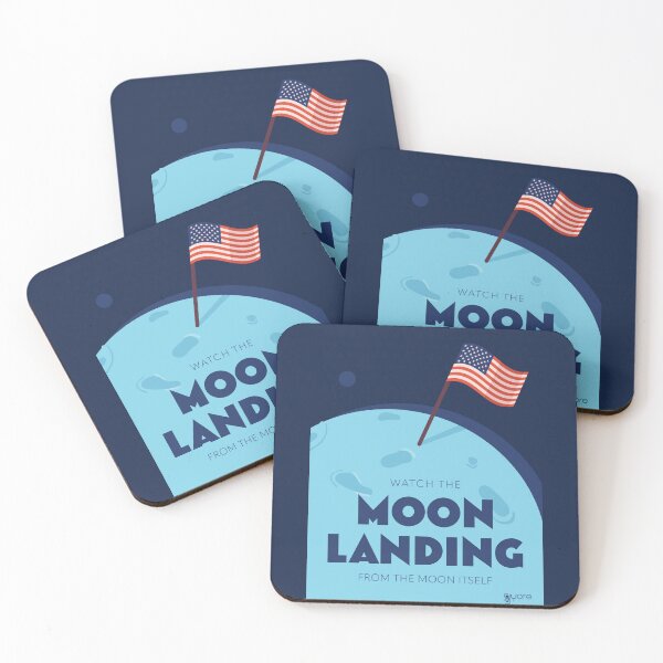 Item preview, Moon Landing Time Travel designed and sold by cu-b3.