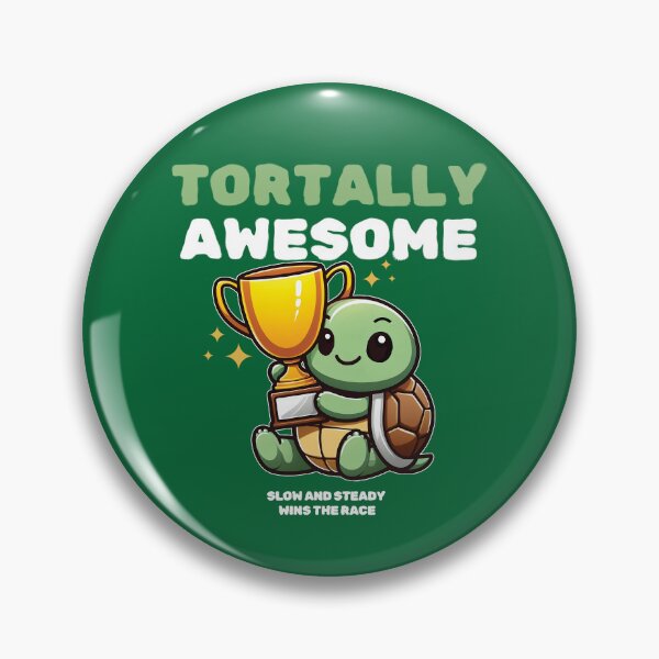 Item preview, Tortally Awesome - Slow And Steady Wins The Race designed and sold by The magic  Yellow bus.