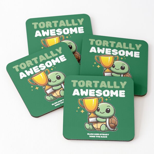 Item preview, Tortally Awesome - Slow And Steady Wins The Race designed and sold by The magic  Yellow bus.