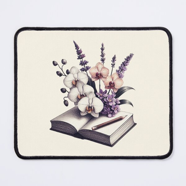 Item preview, Open Book with Flowers: Nature’s Wisdom in Words designed and sold by zzz888.