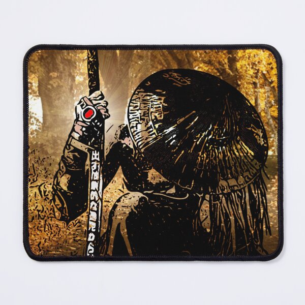 Item preview, This is a digital art of a samurai holding a sword  designed and sold by So_Uniqq.