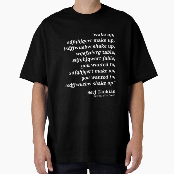 Item preview, wake up - System of a Down - Chop Suey parody designed and sold by PAINTMONKEYS.