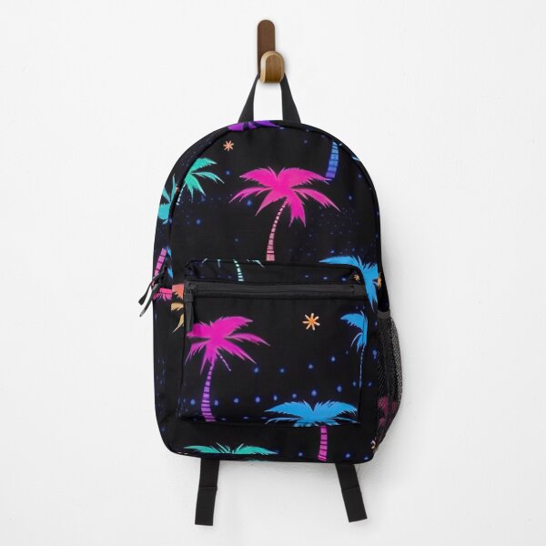 Item preview, 80s and 90s Retro Pixel Palm Tree Pattern designed and sold by AeonAcademy.