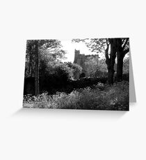 Manobier Castle - Wales Greeting Card