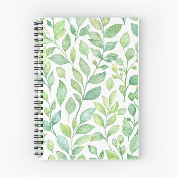 Item preview, Green Leaves Pattern designed and sold by 100Sunsets.