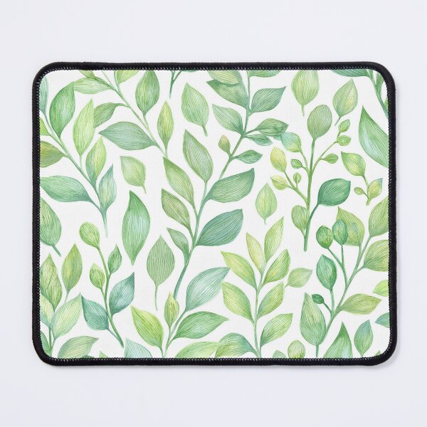 Item preview, Green Leaves Pattern designed and sold by 100Sunsets.