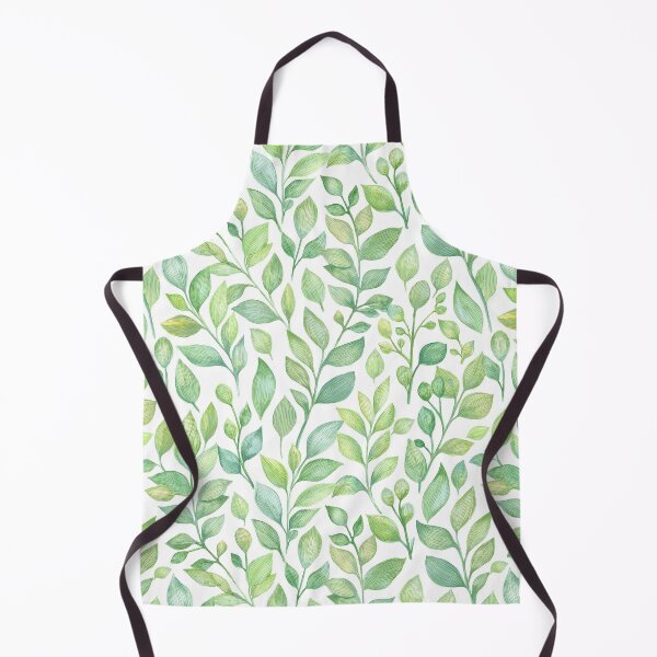 Item preview, Green Leaves Pattern designed and sold by 100Sunsets.