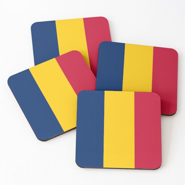 Item preview, Flag of Romania designed and sold by TinaJostDesigns.