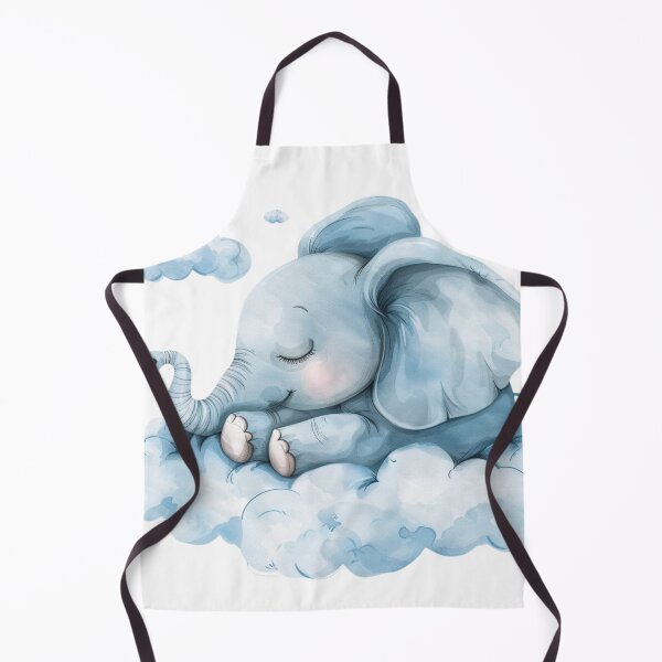 Item preview, Sleeping Animals on Clouds - Elephant designed and sold by GiraffeCreative.