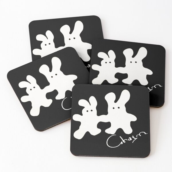 Item preview, Clairo Charm Black Bunny designed and sold by lenodavies.