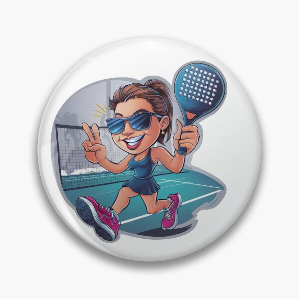 Item preview, Padel tennis illustration designed and sold by tee-blah-blah.