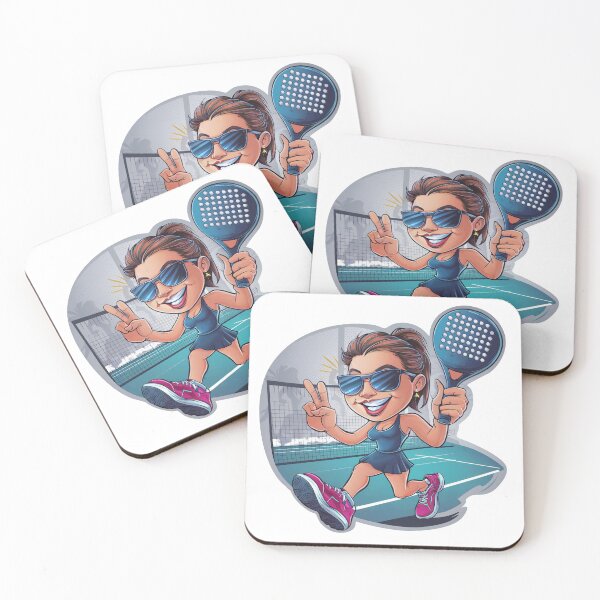 Item preview, Padel tennis illustration designed and sold by tee-blah-blah.