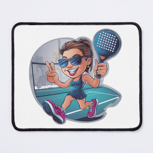Item preview, Padel tennis illustration designed and sold by tee-blah-blah.