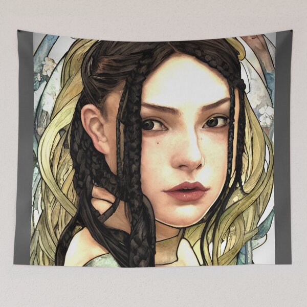 Item preview, Braided woman  designed and sold by SkellArt.