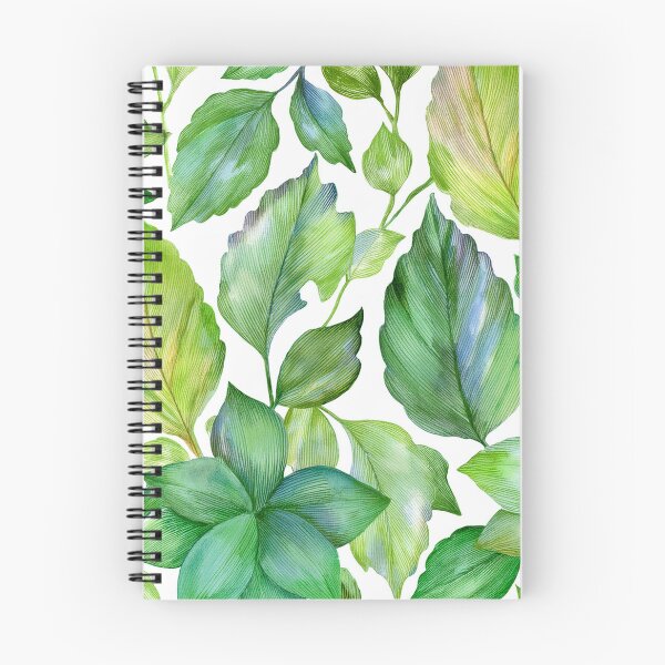 Item preview, Green Leaves Pattern designed and sold by 100Sunsets.