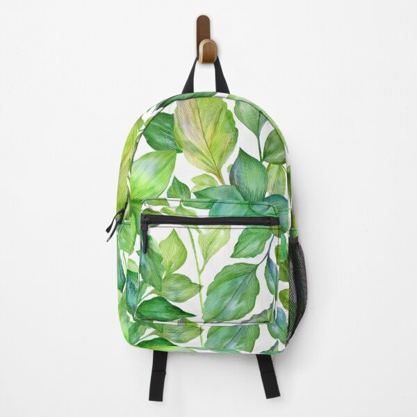 Item preview, Green Leaves Pattern designed and sold by 100Sunsets.