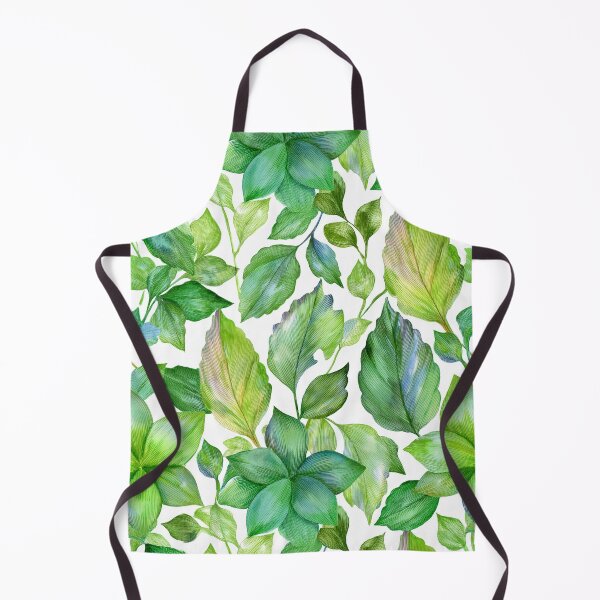Item preview, Green Leaves Pattern designed and sold by 100Sunsets.