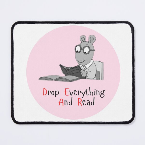 Item preview, Reading is cool Arthur Reed back to school sticker teacher librarian reward sticker CBCA Book week 2024 sticker book week reading is magic Eric carle kids book drop everything and read designed and sold by LaundrySalt.