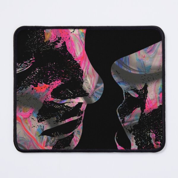 Item preview, This is a digital art of lovers facing each other about to kiss  designed and sold by So_Uniqq.