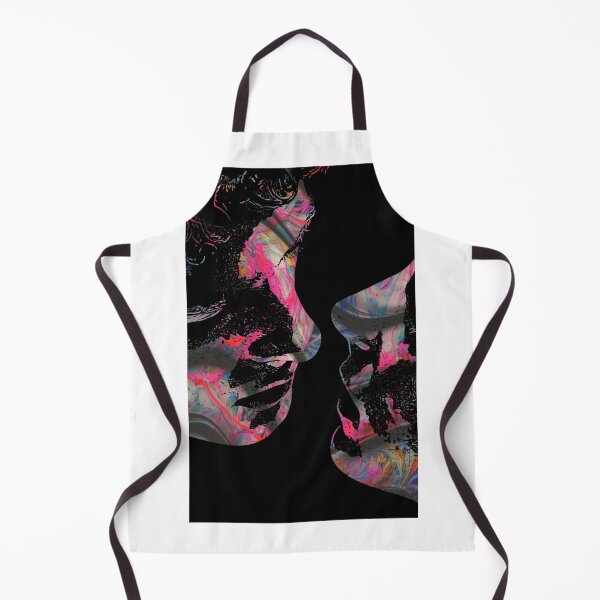 Item preview, This is a digital art of lovers facing each other about to kiss designed and sold by So_Uniqq.
