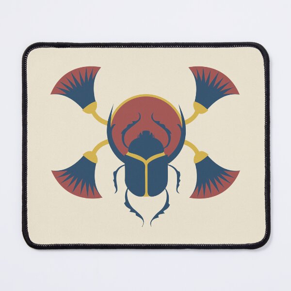 Item preview, Ancient Egyptian Scarab with lotus ornament designed and sold by mohamedeldin.