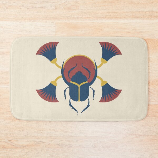 Item preview,  Ancient Egyptian Scarab with lotus ornament designed and sold by mohamedeldin.