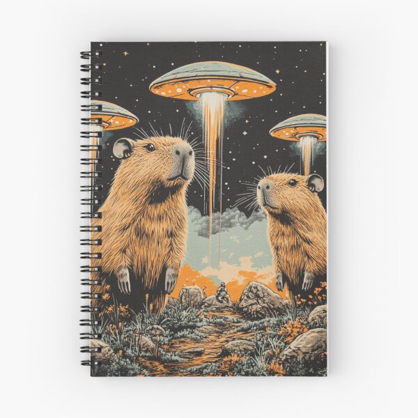Item preview, Capybara VS alien2 designed and sold by SpaceForFuture.