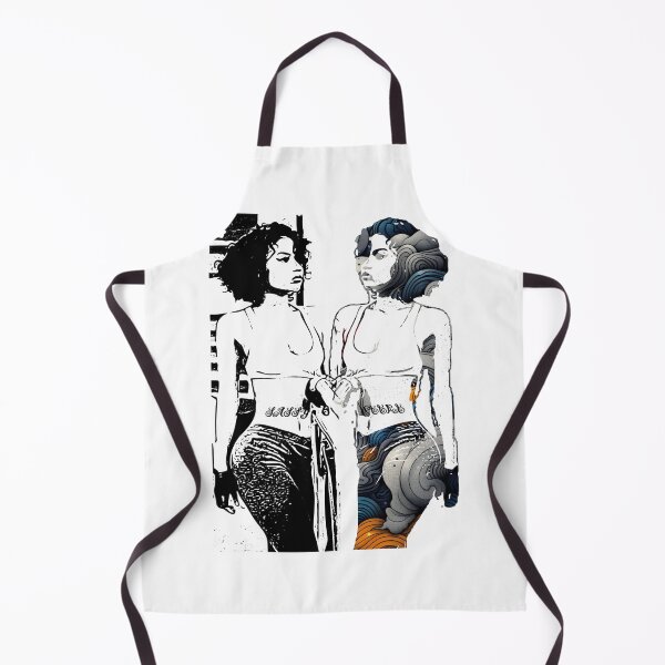 Item preview, This is a digital art of a fine looking girl with a mirror reflection of her on her side designed and sold by So_Uniqq.