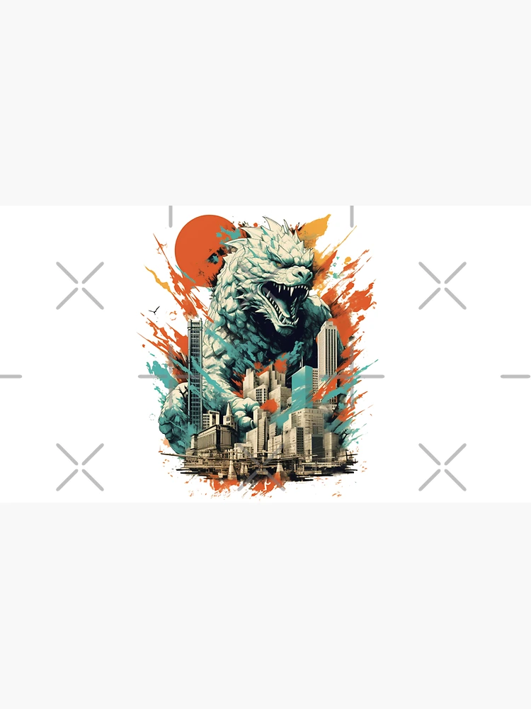 Thumbnail 3 of 3, Cap, Godzilla designed and sold by Nice En.
