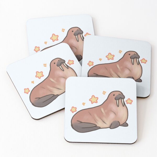 Item preview, Cute Walrus illustration  designed and sold by Artofmayara.