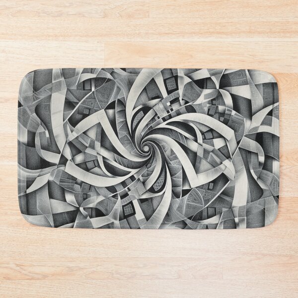 Item preview, Patrón Ala Escher (Blanco y Negro) designed and sold by NeoRarities.