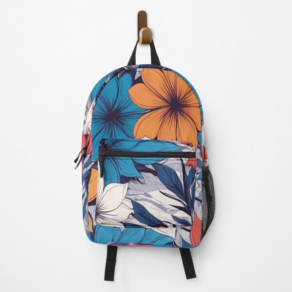 Item preview, Vibrant Floral Pattern with Colorful Silhouettes in Modern Vector Design designed and sold by designdukan.