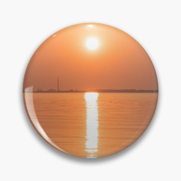Item preview, Sultry Orange Sunrise Behind the Skyline of Toronto on a Hot Muggy Day designed and sold by Georgia Mizuleva.