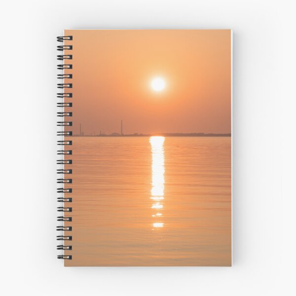 Item preview, Sultry Orange Sunrise Behind the Skyline of Toronto on a Hot Muggy Day designed and sold by Georgia Mizuleva.