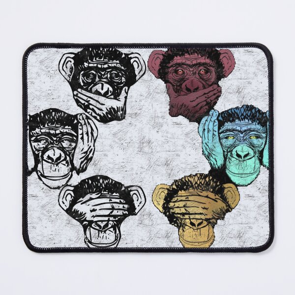 Item preview, This is a digital art of monkeys with different facial expressions  designed and sold by So_Uniqq.