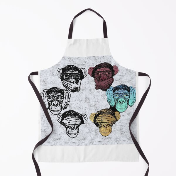Item preview, This is a digital art of monkeys with different facial expressions designed and sold by So_Uniqq.
