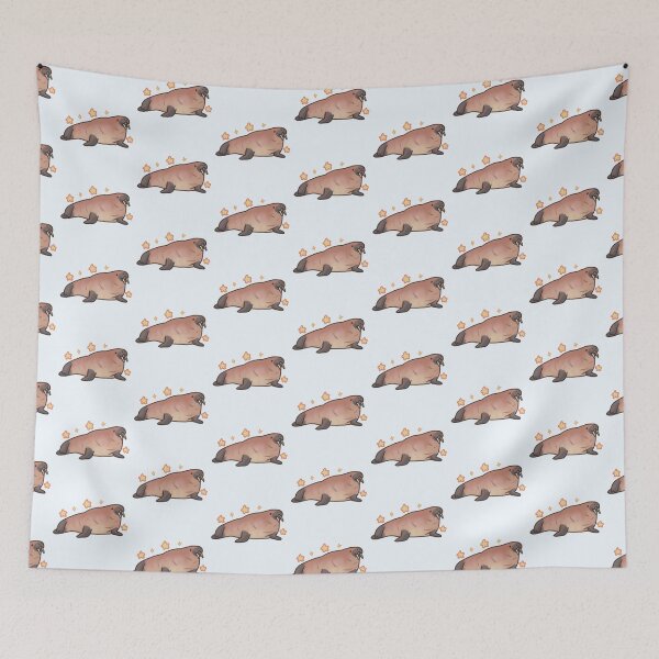 Item preview, Cute Walrus drawing  designed and sold by Artofmayara.