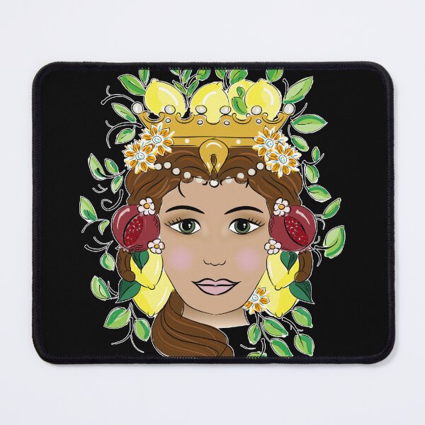 Item preview, Sicilian princess: Testa di Moro with lemons designed and sold by PerlaDesignArt.