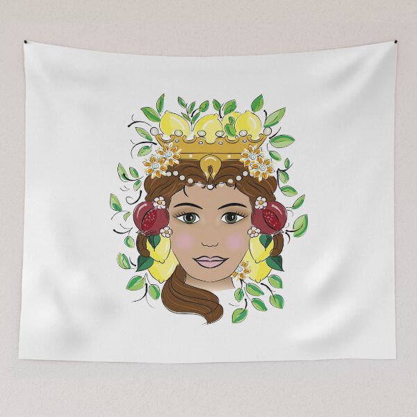 Item preview, Sicilian princess: Testa di Moro with lemons  designed and sold by PerlaDesignArt.