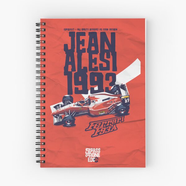 Item preview, Speed and Passion: Jean Alesi and the Ferrari F93A designed and sold by Evan DeCiren.