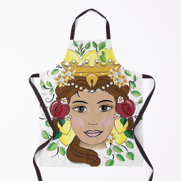 Item preview, Sicilian princess: Testa di Moro with lemons  designed and sold by PerlaDesignArt.
