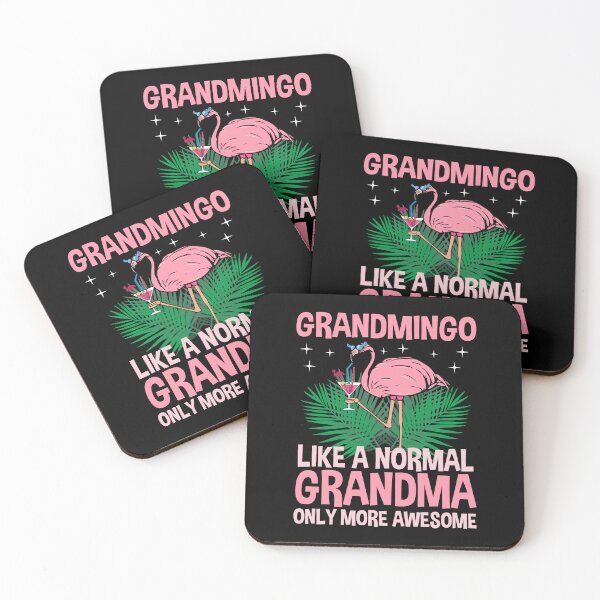 Item preview, Grandmingo Flamingo Lover Grandmother Gramma Grandma Granny Cute Gift designed and sold by alenaz.