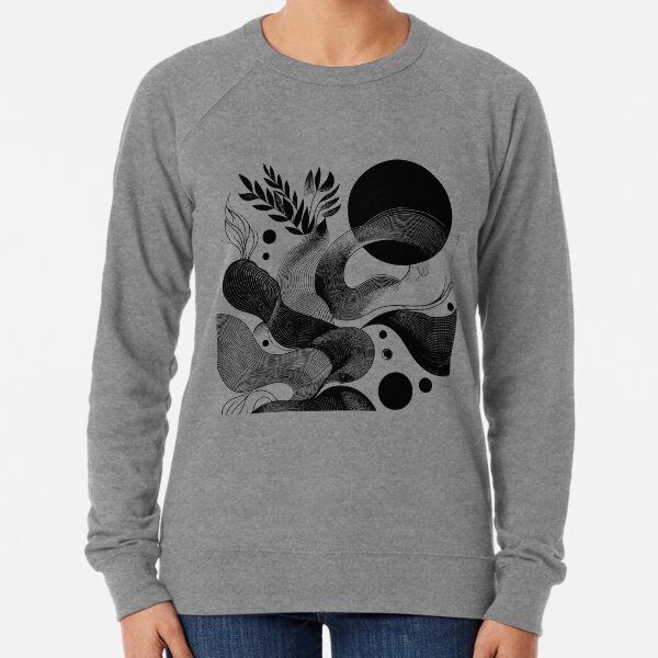 Item preview, Black and White Abstract Geometric Composition. designed and sold by Nataliya Kretsu.