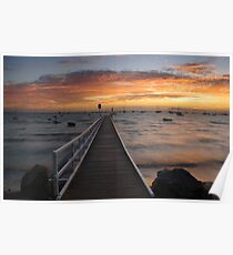 Camerons Bight Jetty Poster