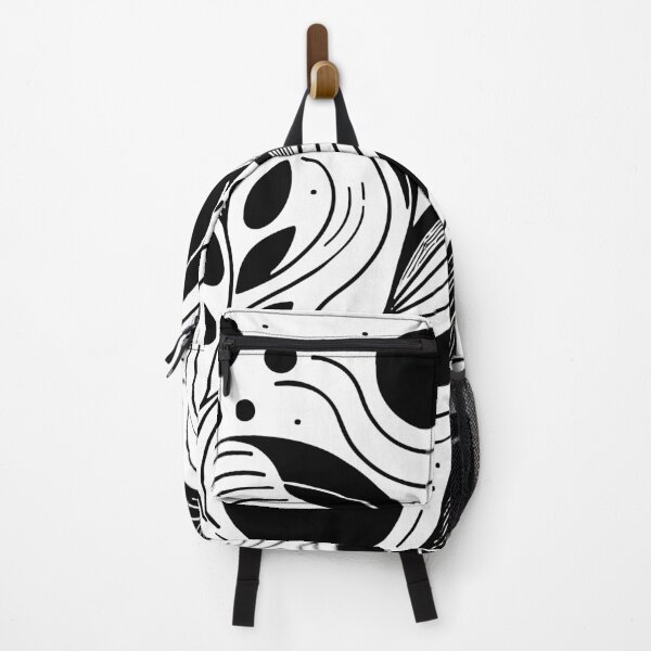 Item preview,  Black and White Abstract Geometric Composition designed and sold by Nataliya Kretsu.