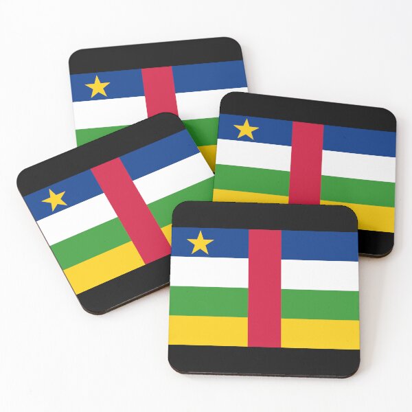 Item preview, Flag of Central Africa Republic designed and sold by TinaJostDesigns.